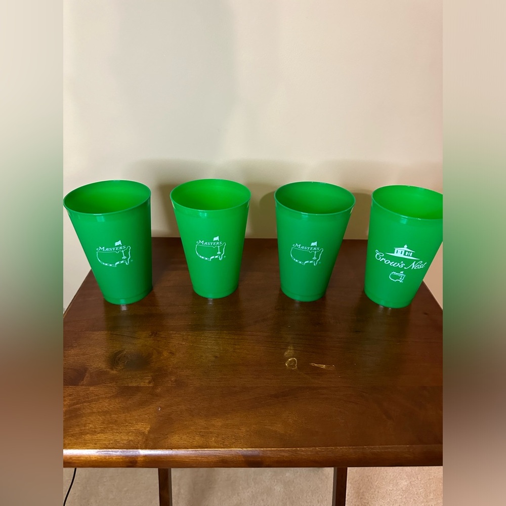 Masters 2024 Cups set of 4